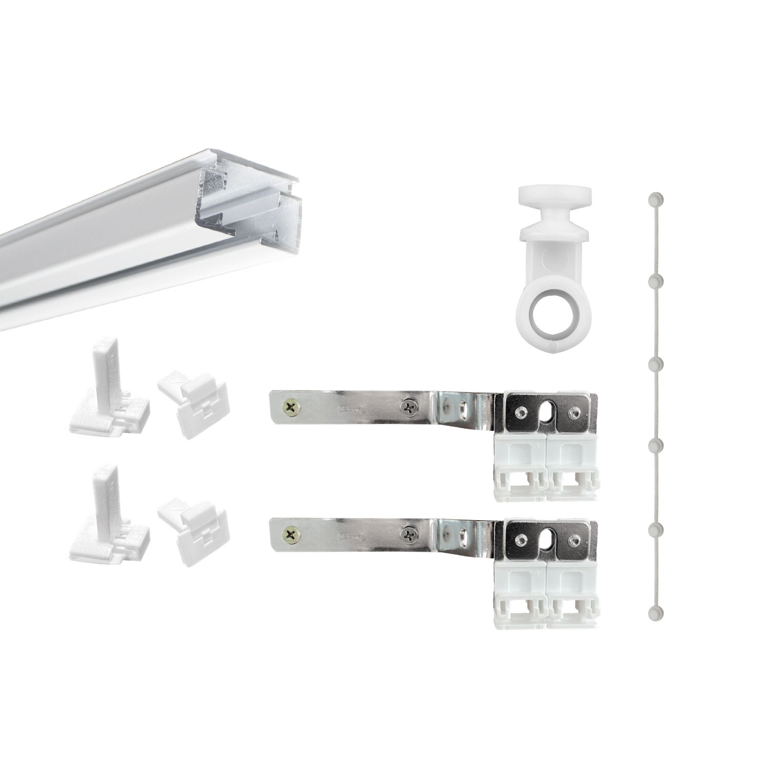 Kit Trilho Motorizado com DW e CW5 - Abertura Central