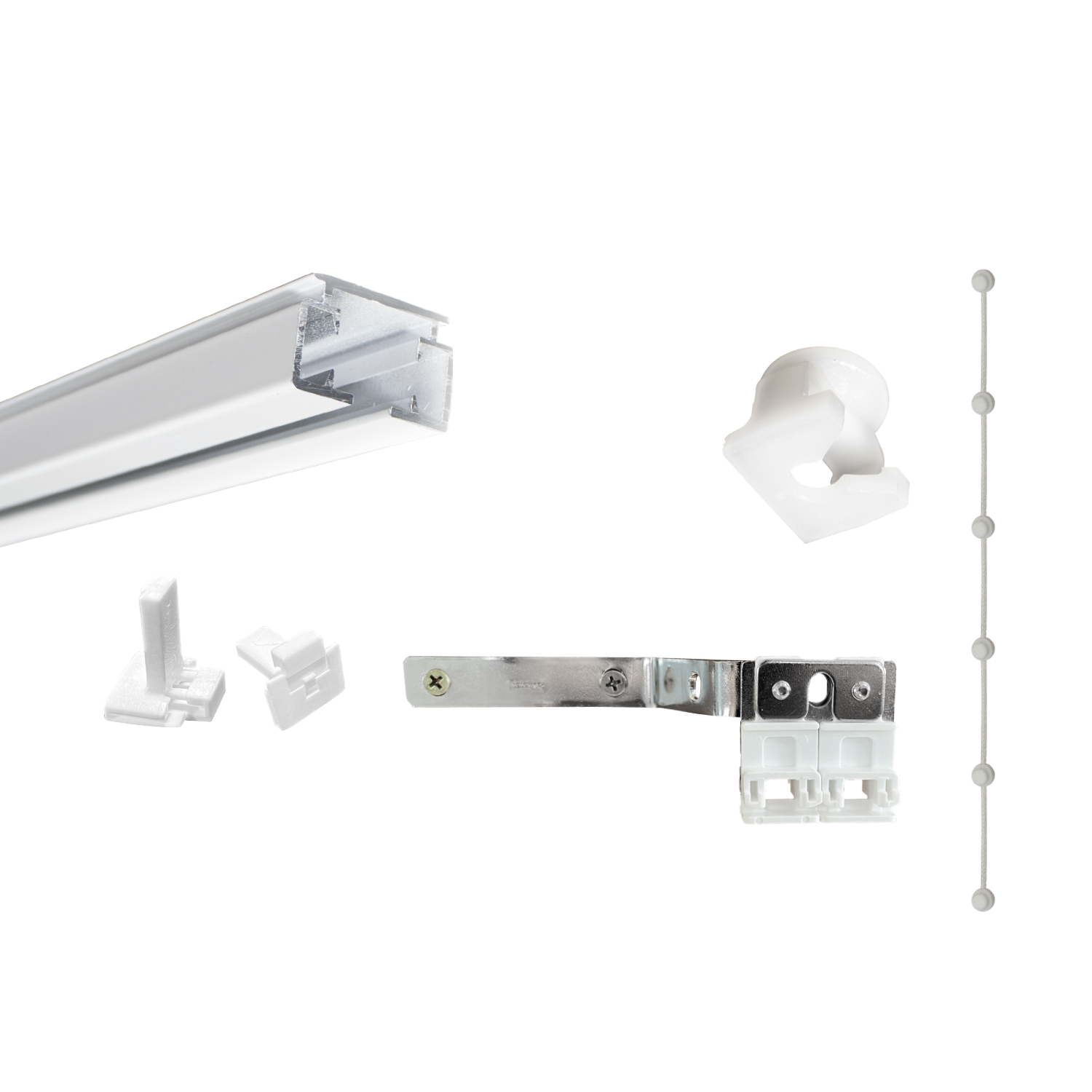 Kit Trilho Motorizado com DCLICK e CW5 - Abertura Lateral